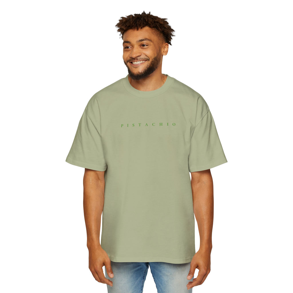 Pistachio Men's Heavy Oversized Tee