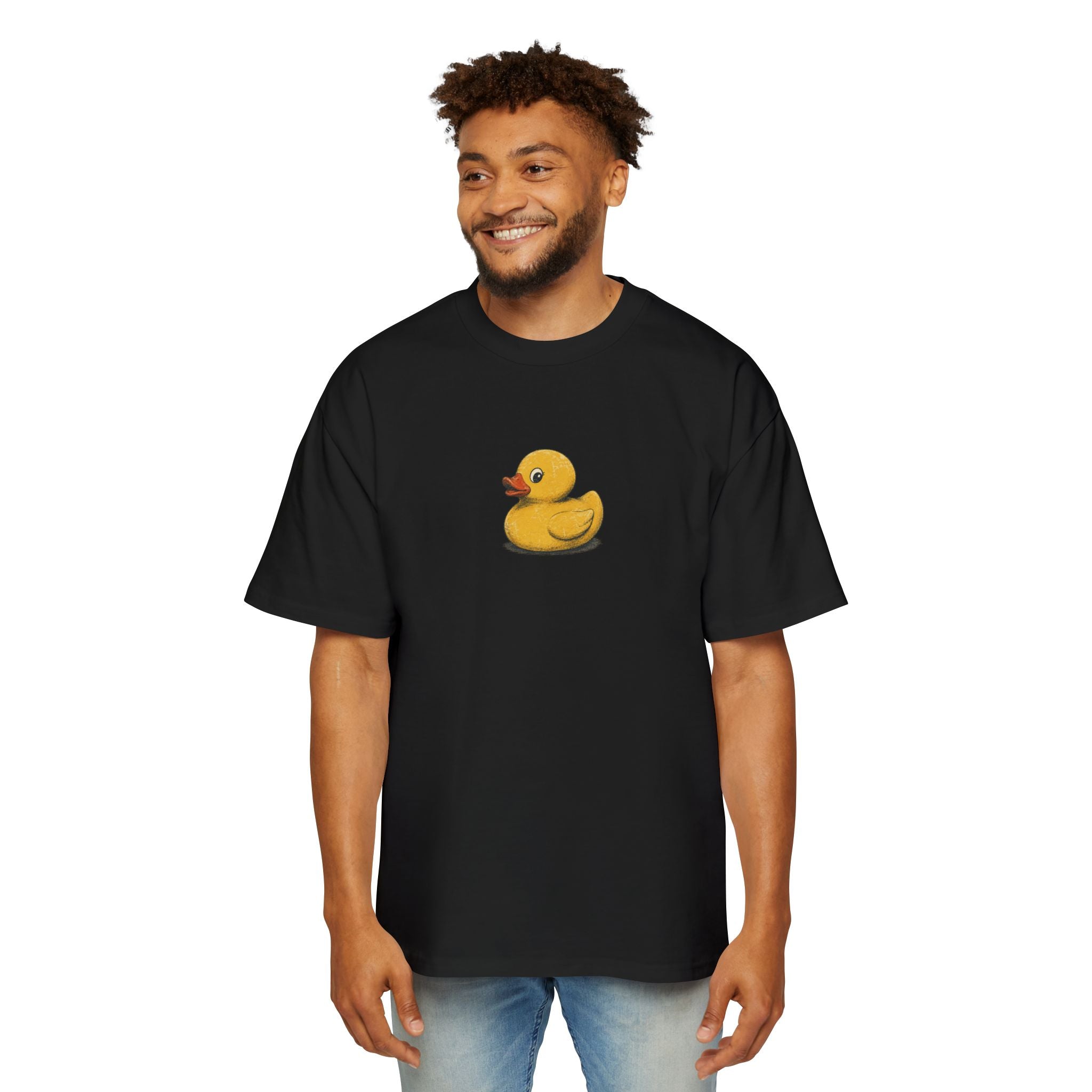 Rubber Ducky Men's Heavy Oversized Tee