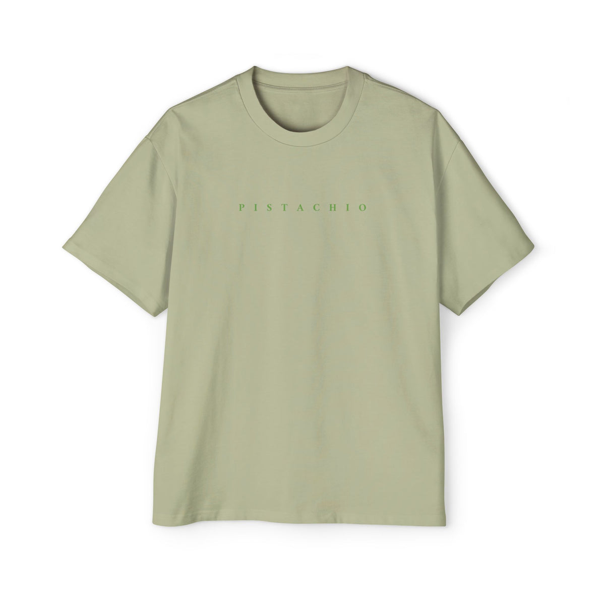 Pistachio Men's Heavy Oversized Tee