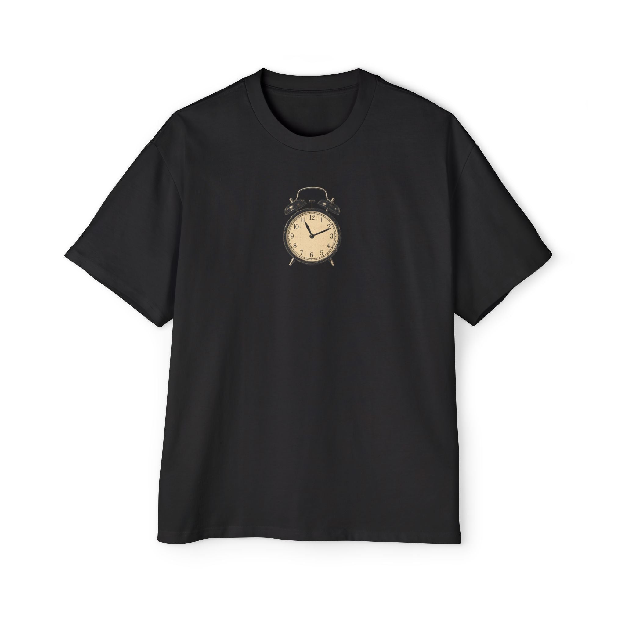 Clock Men's Heavy Oversized Tee