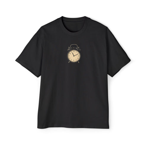 Clock Men's Heavy Oversized Tee