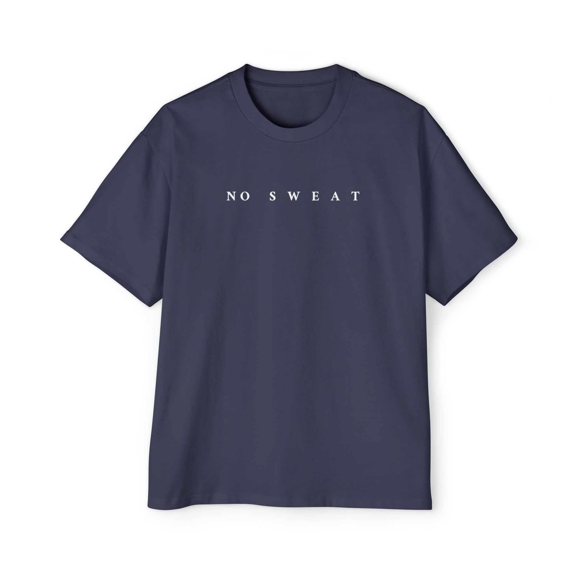 No Sweat Oversized Tee — Men's Relaxed Graphic T-Shirt