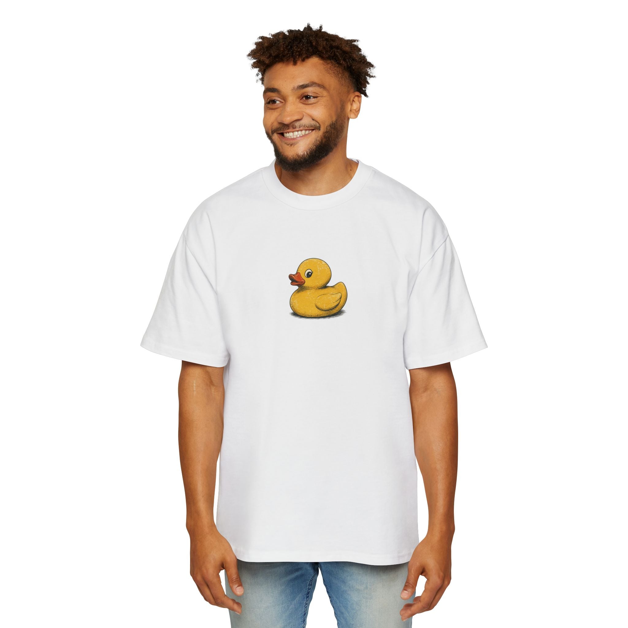 Rubber Ducky Men's Heavy Oversized Tee