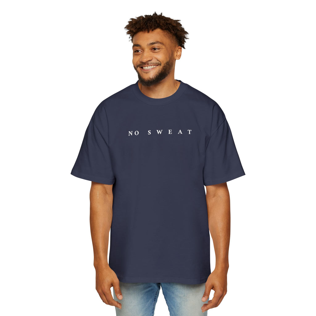 No Sweat Oversized Tee — Men's Relaxed Graphic T-Shirt