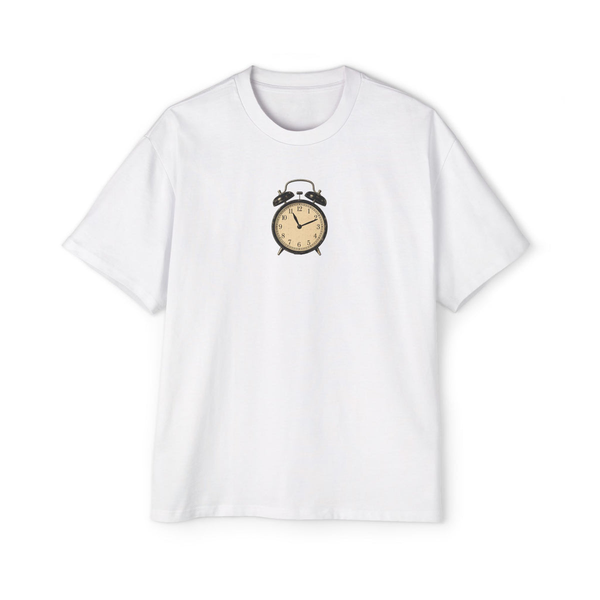 Clock Men's Heavy Oversized Tee