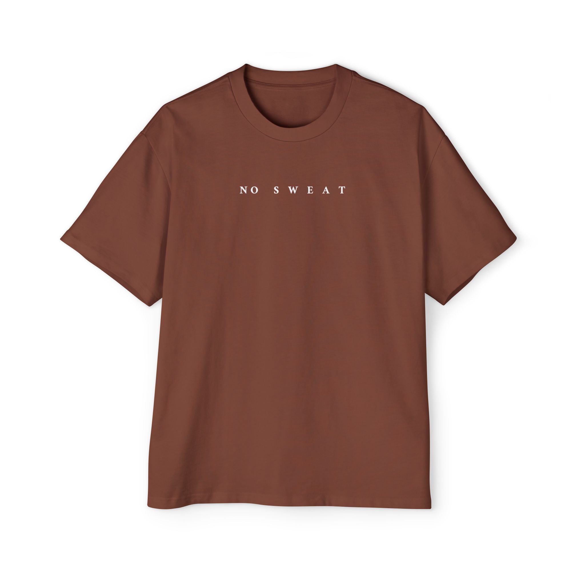 NO SWEAT Oversized Men's Tee —