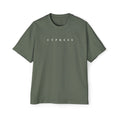 Cypress Minimalist Oversized Tee — Men's Relaxed Olive Graphic Shirt